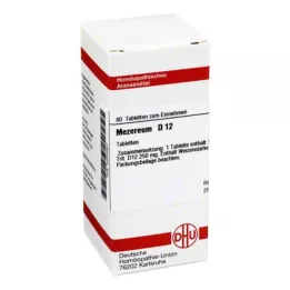 MEZEREUM D 12 tabliet, 80 kapsúl