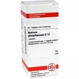 NATRIUM PHOSPHORICUM D 12 tabliet, 80 kapsúl