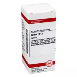 OPIUM D 12 tabliet, 80 kapsúl