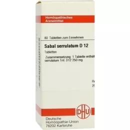 SABAL SERRULATUM D 12 tabliet, 80 kapsúl