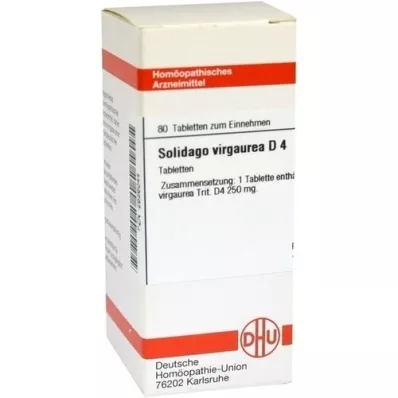 SOLIDAGO VIRGAUREA D 4 tablety, 80 kapsúl
