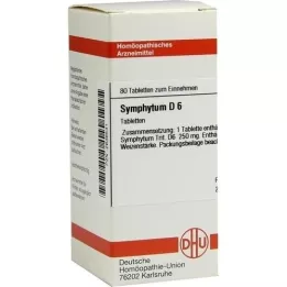 SYMPHYTUM D 6 tabliet, 80 kapsúl