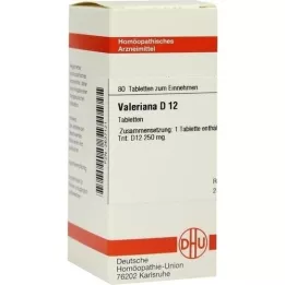 VALERIANA D 12 tabliet, 80 kapsúl