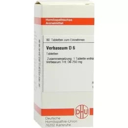 VERBASCUM D 6 tabliet, 80 kapsúl