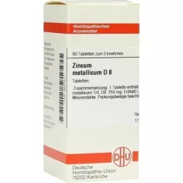 ZINCUM METALLICUM D 8 tabliet, 80 kapsúl