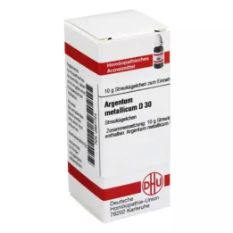 ARGENTUM METALLICUM D 30 guľôčok, 10 g