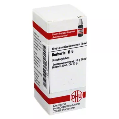 BERBERIS D 6 guľôčok, 10 g
