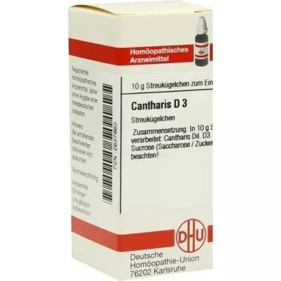 CANTHARIS D 3 guľôčky, 10 g