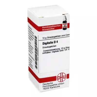 DIGITALIS D 4 guľôčky, 10 g
