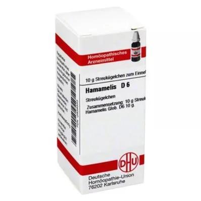 HAMAMELIS D 6 guľôčok, 10 g