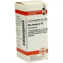 NUX VOMICA D 10 guľôčok, 10 g