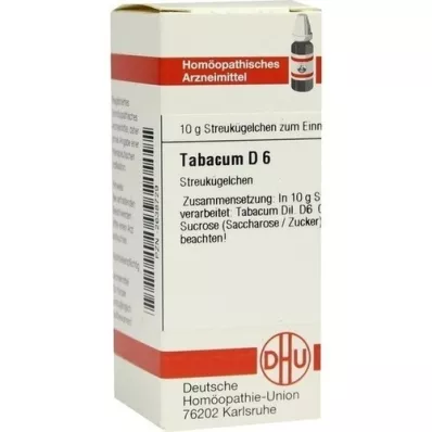 TABACUM D 6 guľôčok, 10 g