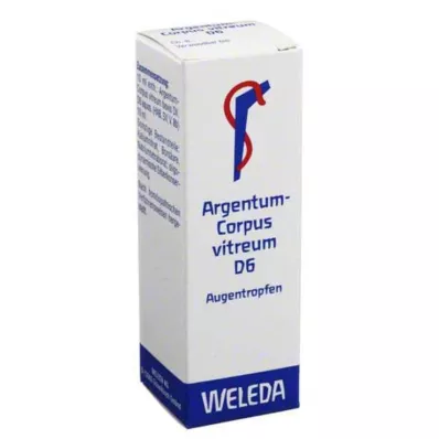 ARGENTUM CORPUS Vitreum D 6 očné kvapky, 10 ml