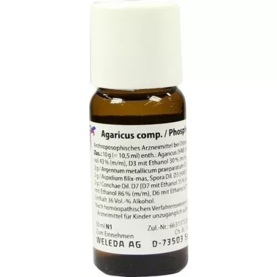 AGARICUS Zmes COMP./Fosfor, 50 ml