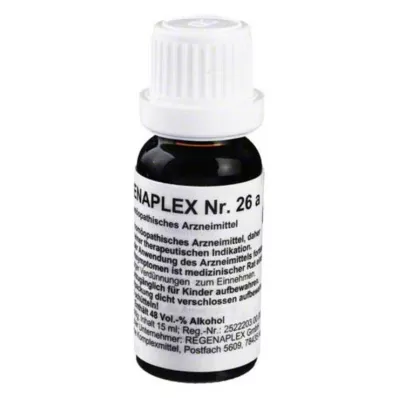 REGENAPLEX č. 26 a kvapky, 15 ml