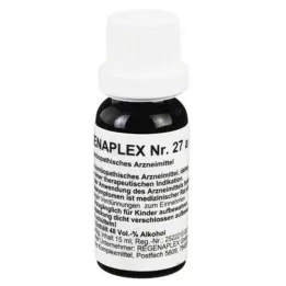 REGENAPLEX č. 27 a kvapky, 15 ml