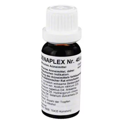 REGENAPLEX č. 45 a kvapky, 15 ml REGENAPLEX č. 45 a kvapky, 15 ml
