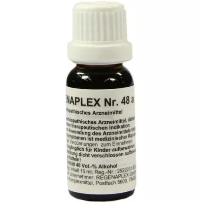 REGENAPLEX č. 48 a kvapky, 15 ml