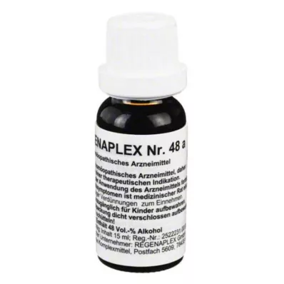 REGENAPLEX č. 48 a kvapky, 15 ml REGENAPLEX č. 48 a kvapky, 15 ml