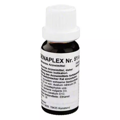 REGENAPLEX č. 51 a kvapky, 15 ml REGENAPLEX č. 51 a kvapky, 15 ml