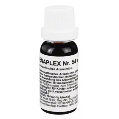 REGENAPLEX č. 54 a kvapky, 15 ml REGENAPLEX č. 54 a kvapky, 15 ml