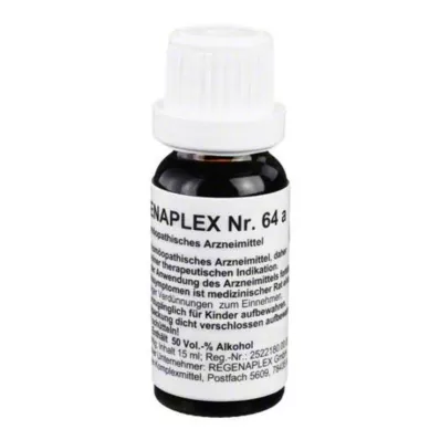 REGENAPLEX č. 64 a kvapky, 15 ml