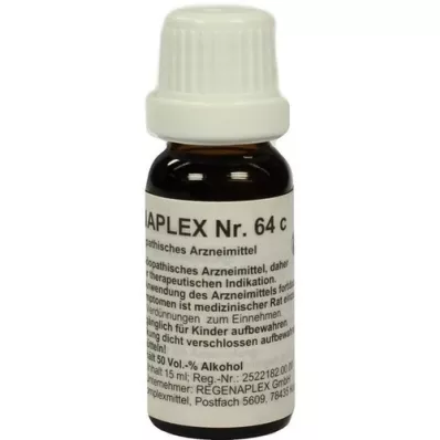 REGENAPLEX č. 64 c kvapky, 15 ml