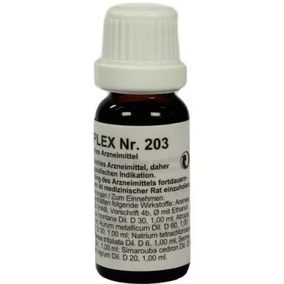 REGENAPLEX č. 203 kvapky, 15 ml