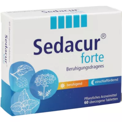 SEDACUR forte sedatívne pastilky, 60 ks