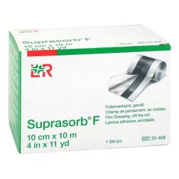 SUPRASORB F Fóliový obväz na rany 10 cmx10 m, 1 ks