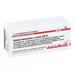 ACIDUM BENZOICUM e resina LM VI Guľôčky, 5 g