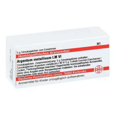 ARGENTUM METALLICUM LM VI Guľôčky, 5 g