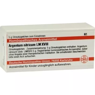 ARGENTUM NITRICUM LM XVIII Guľôčky, 5 g