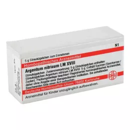 ARGENTUM NITRICUM LM XVIII Guľôčky, 5 g