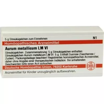 AURUM METALLICUM LM VI Guľôčky, 5 g