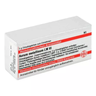 AURUM METALLICUM LM VI Guľôčky, 5 g