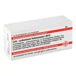 CALCIUM CARBONICUM Hahnemanni LM VI Guľôčky, 5 g