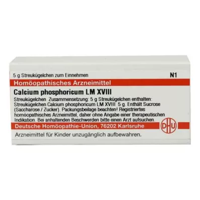 CALCIUM PHOSPHORICUM LM XVIII Guľôčky, 5 g