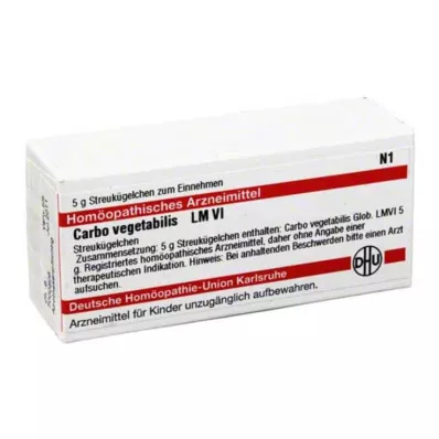 CARBO VEGETABILIS LM VI Guľôčky, 5 g CARBO VEGETABILIS LM VI Guľôčky, 5 g