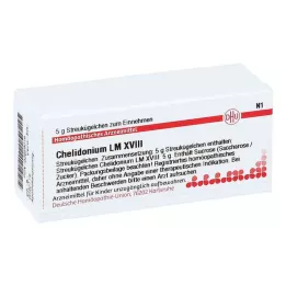 CHELIDONIUM LM XVIII Guľôčky, 5 g