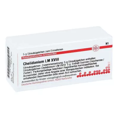 CHELIDONIUM LM XVIII Guľôčky, 5 g CHELIDONIUM LM XVIII Guľôčky, 5 g