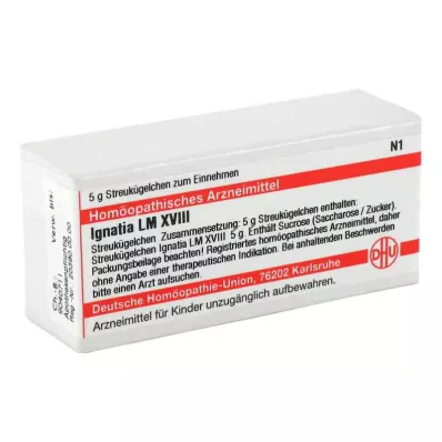 IGNATIA LM XVIII Guľôčky, 5 g