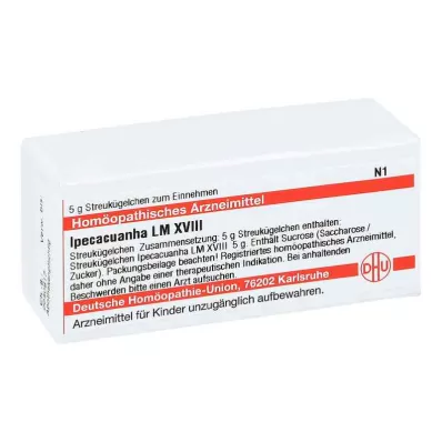 IPECACUANHA LM XVIII Guľôčky, 5 g