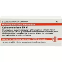 KALIUM SULFURICUM LM VI Guľôčky, 5 g