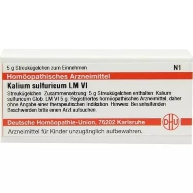 KALIUM SULFURICUM LM VI Guľôčky, 5 g