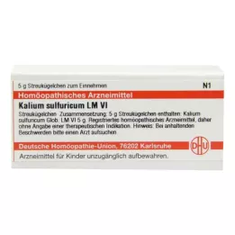 KALIUM SULFURICUM LM VI Guľôčky, 5 g