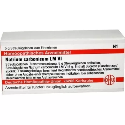 NATRIUM CARBONICUM LM VI Guľôčky, 5 g