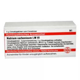NATRIUM CARBONICUM LM VI Guľôčky, 5 g