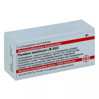 PLUMBUM METALLICUM LM XVIII Guľôčky, 5 g PLUMBUM METALLICUM LM XVIII Guľôčky, 5 g