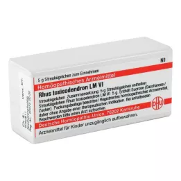 RHUS TOXICODENDRON LM VI Guľôčky, 5 g